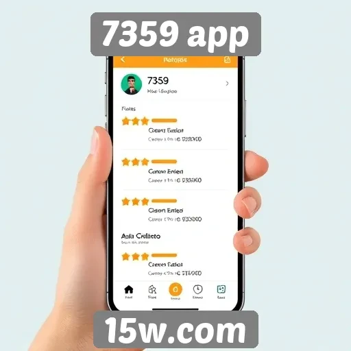 Experiência de usuário no 7359 app é avaliada positivamente